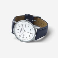 BREDA-Belmont-1646C-Silver-Navy-Watch-Angle