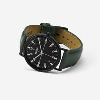 BREDA-Belmont-1646j-Black-Green-Watch-Angle