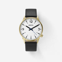 BREDA-Slate-7017A-Gold-Black-Watch-Front