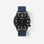 BREDA-Slate-7017E-Black-Navy-Watch-Front