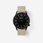 BREDA-Slate-7017G-Black-Beige-Watch-Front