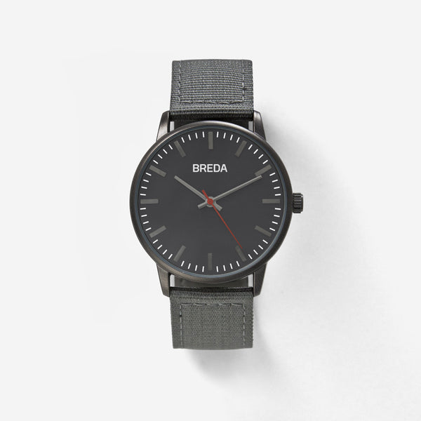 BREDA-Valor-1707A-Gunmetal-Gray-Watch-Front