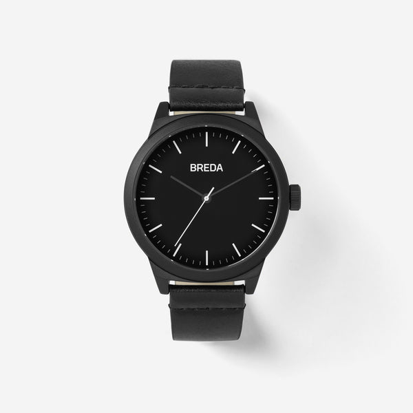 BREDA-Rand-8184h-Black-Black-Watch-Front